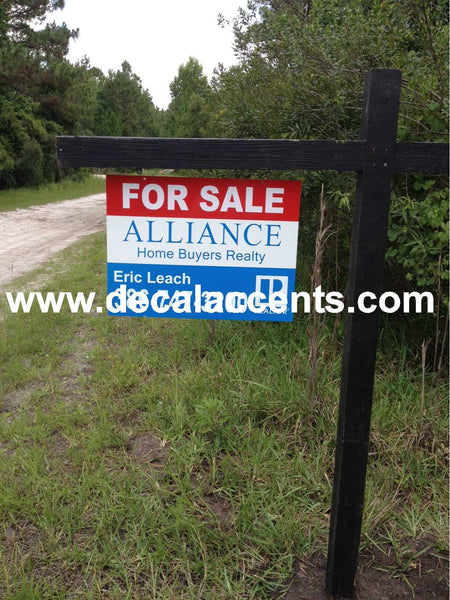 Yard Sign, Wedding Sign, Political Sign and Realty Sign - Corrugated Plastic