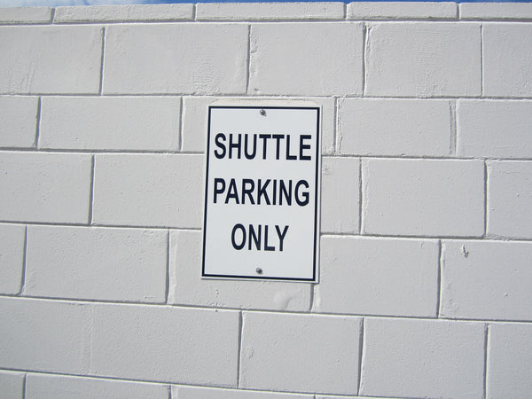 Aluminum Sign/ Parking Sign 12"x18"